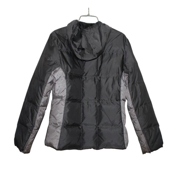 Brooks Brothers Jacket Light & Dark Gray Down  Puffer  Womens Size 12 - Picture 6 of 10